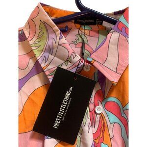 NWT Woman’s tie Blouse. Boho, size 12  UK 16  EUR 4.4 pretty little things